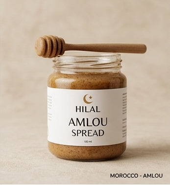 HILAL Artisanal Amlou | Rare Moroccan Argan & Almond Superfood Butter